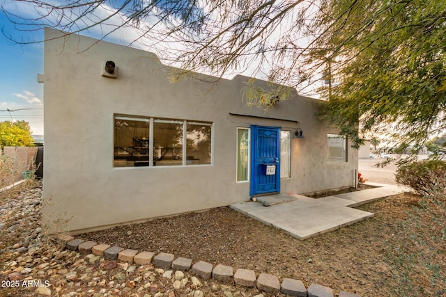 exterior space with a patio area