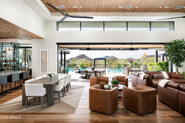 8328 E Whisper Rock Trl, Scottsdale, AZ 85266 - lobby featuring a mountain view and visible vents