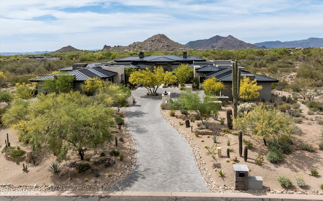 8328 E Whisper Rock Trl, Scottsdale, AZ 85266 - exterior space with a mountain view
