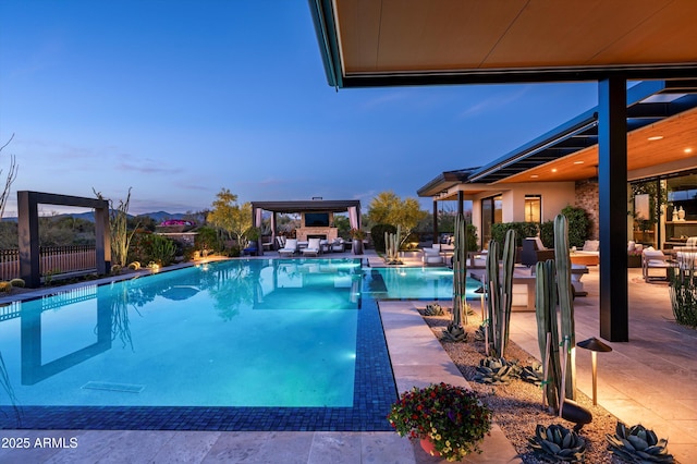 8328 E Whisper Rock Trl, Scottsdale, AZ 85266 - outdoor pool with a patio area