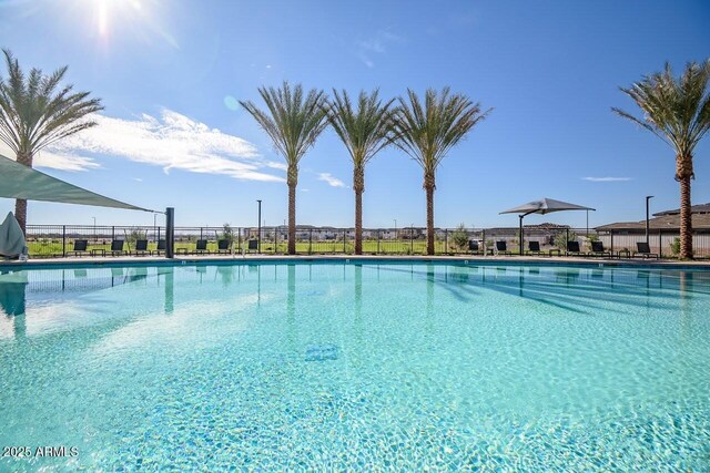 1205 W Sparrow Dr, Queen Creek, AZ 85140 - community pool with fence
