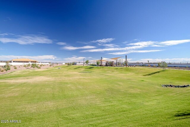 1205 W Sparrow Dr, Queen Creek, AZ 85140 - view of home's community with a lawn