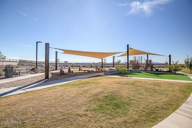 1205 W Sparrow Dr, Queen Creek, AZ 85140 - view of community with a yard