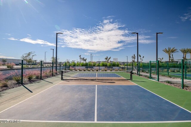 1205 W Sparrow Dr, Queen Creek, AZ 85140 - view of tennis court with fence