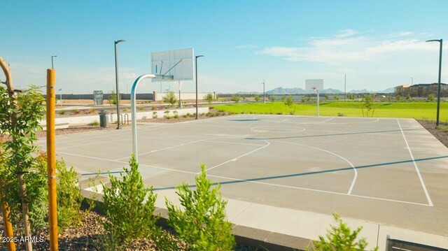 1205 W Sparrow Dr, Queen Creek, AZ 85140 - view of basketball court with community basketball court
