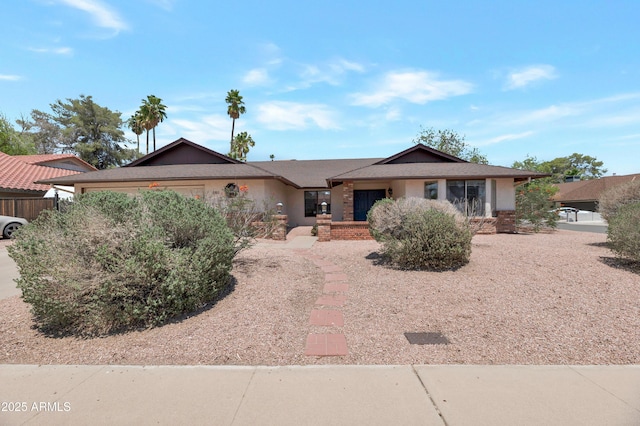 view of ranch-style home