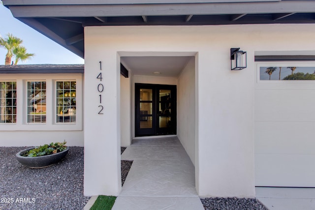 14012 N 57th Pl, Scottsdale, AZ 85254 - entrance to property with stucco siding