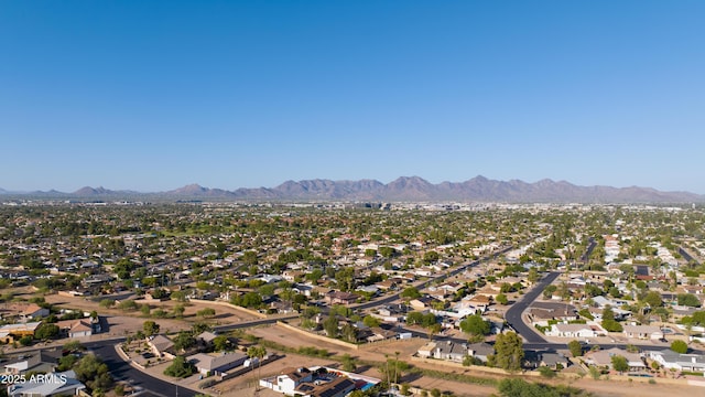 14012 N 57th Pl, Scottsdale, AZ 85254 - aerial perspective of suburban area with mountains