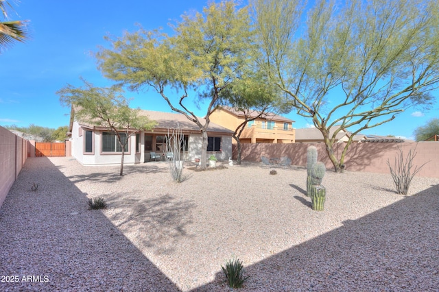 view of rear view of property