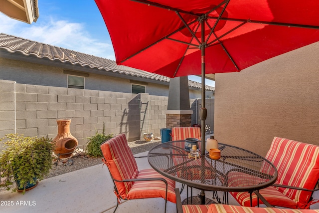 view of patio / terrace