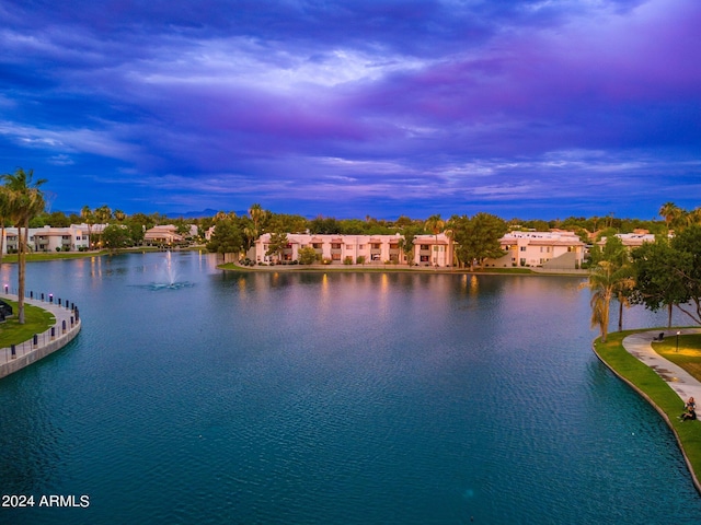 property view of water