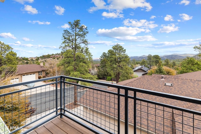 1417 Eureka Ridge Way, Prescott, AZ 86303 - balcony with a mountain view