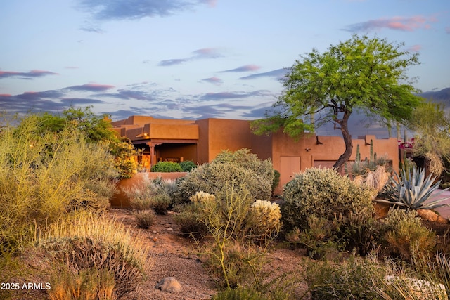 view of property exterior