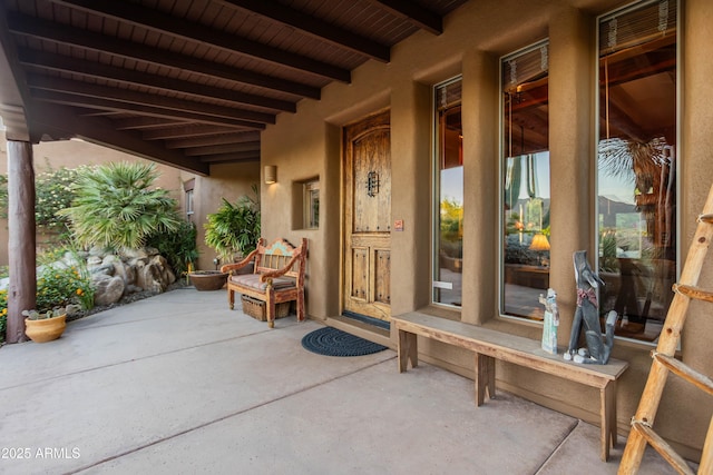 view of entrance to property