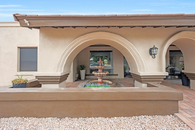 1444 E Myrna Ln, Tempe, AZ 85284 - doorway to property featuring stucco siding