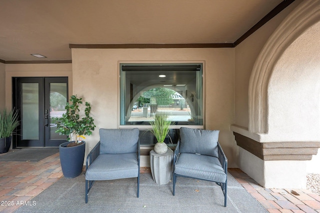 1444 E Myrna Ln, Tempe, AZ 85284 - sitting room featuring crown molding and plenty of natural light