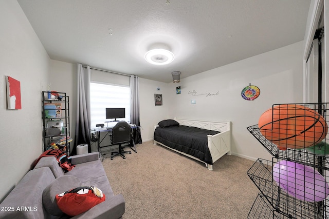 1444 E Myrna Ln, Tempe, AZ 85284 - carpeted bedroom featuring a desk and baseboards