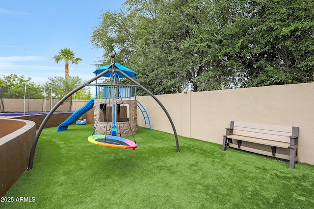 1444 E Myrna Ln, Tempe, AZ 85284 - community jungle gym featuring a trampoline