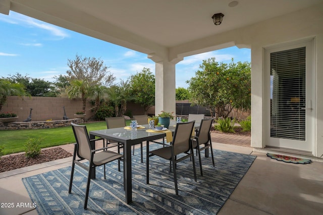 9608 N 184th Ln, Waddell, AZ 85355 - view of patio with outdoor dining area