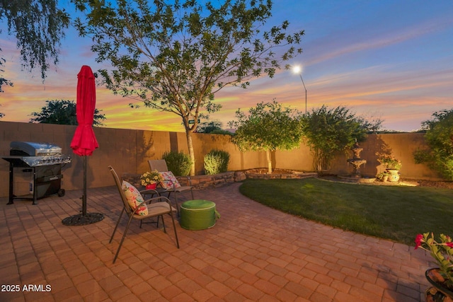 9608 N 184th Ln, Waddell, AZ 85355 - view of patio featuring grilling area
