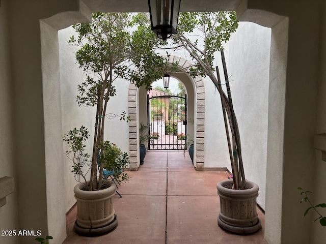 9608 N 184th Ln, Waddell, AZ 85355 - view of patio featuring a gate