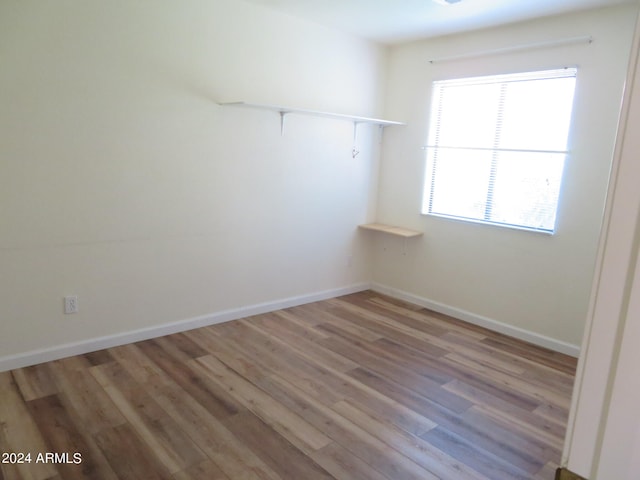 interior space featuring light wood-type flooring