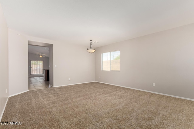 5320 E Silverbell Rd, San Tan Valley, AZ 85143 - carpeted spare room featuring healthy amount of natural light and baseboards