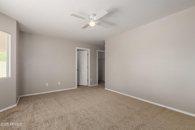 5320 E Silverbell Rd, San Tan Valley, AZ 85143 - carpeted spare room featuring a ceiling fan and baseboards