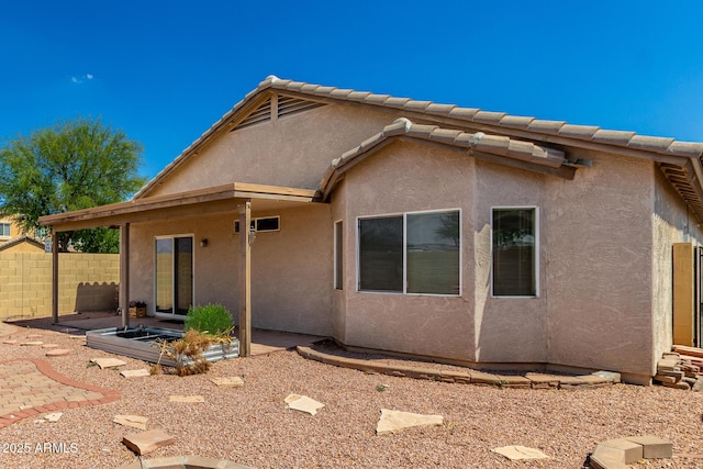 5320 E Silverbell Rd, San Tan Valley, AZ 85143 - rear view of property featuring stucco siding