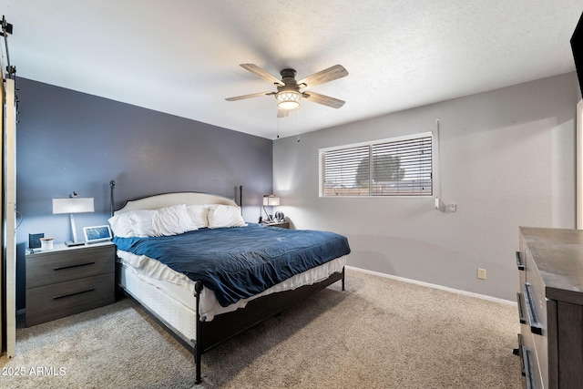 255 N Hunt Dr E, Mesa, AZ 85203 - carpeted bedroom featuring baseboards and a ceiling fan