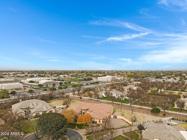 bird's eye view featuring a residential view