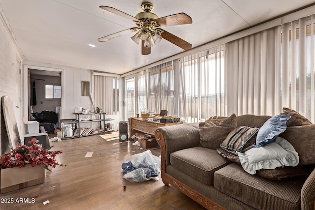 9408 N 15th St, Phoenix, AZ 85020 - sunroom / solarium featuring wood-type flooring and a deck