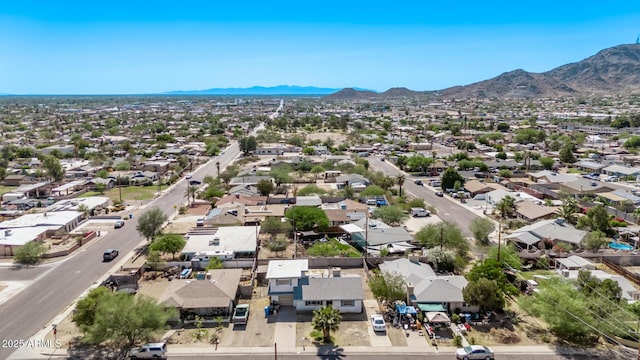9408 N 15th St, Phoenix, AZ 85020 - aerial view of residential area featuring a mountainous background