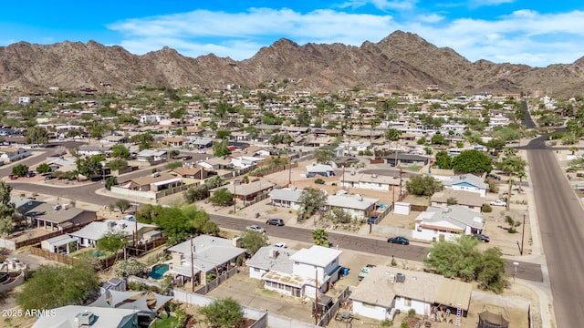 9408 N 15th St, Phoenix, AZ 85020 - aerial view of residential area with a mountainous background