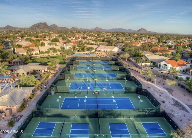 11854 E Carol Ave, Scottsdale, AZ 85259 - aerial view of residential area with mountains