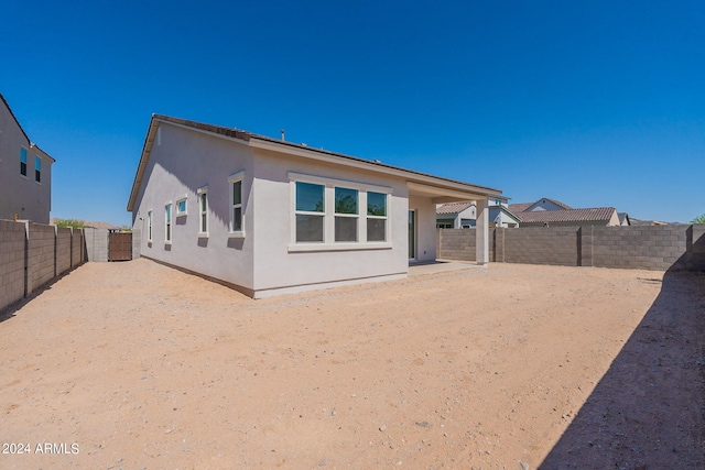 view of rear view of house