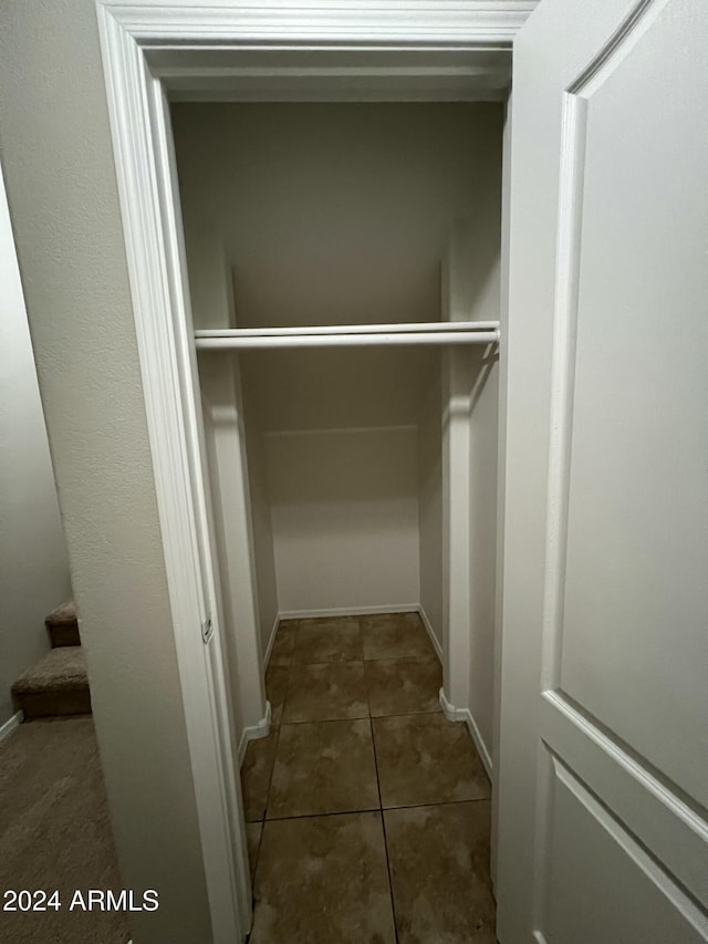 view of closet