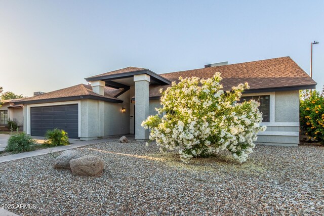 756 E Appaloosa Rd, Gilbert, AZ 85296 - view of front facade featuring an attached garage and driveway