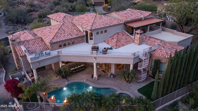 4332 N Santiago Cir, Mesa, AZ 85215 - birds eye view of property