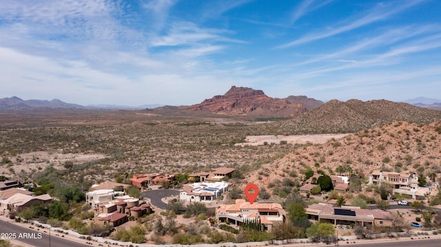 4332 N Santiago Cir, Mesa, AZ 85215 - bird's eye view featuring a residential view and a mountain view