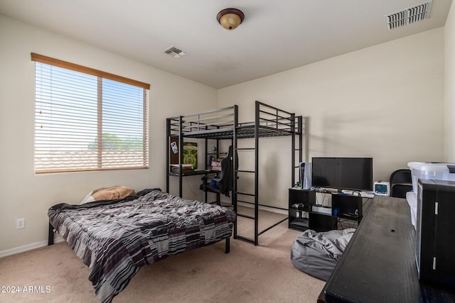 6084 W Yorktown Way, Florence, AZ 85132 - carpeted bedroom featuring baseboards and visible vents