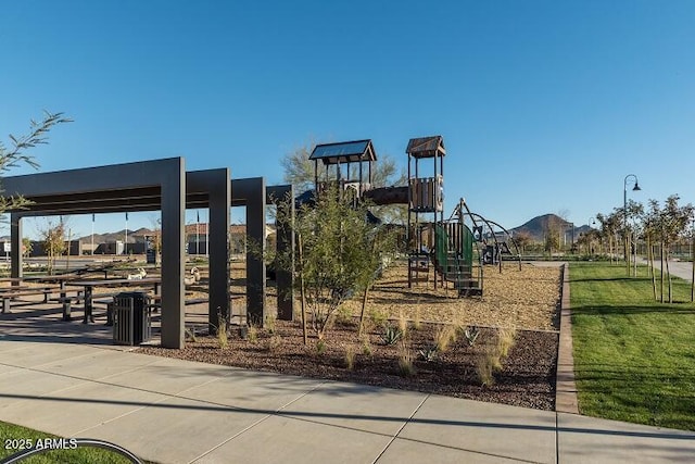 26209 N 19th Ln, Phoenix, AZ 85085 - communal playground featuring a mountain view