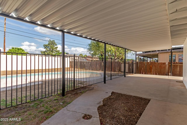 9033 N 15th Dr, Phoenix, AZ 85021 - view of patio featuring a fenced backyard