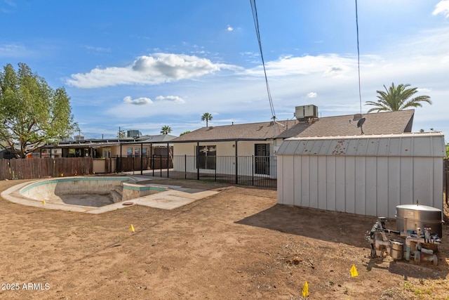 9033 N 15th Dr, Phoenix, AZ 85021 - back of property featuring a fenced backyard