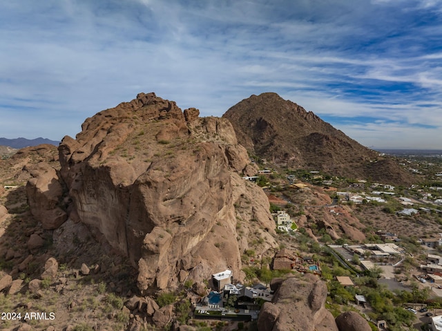 view of mountain feature