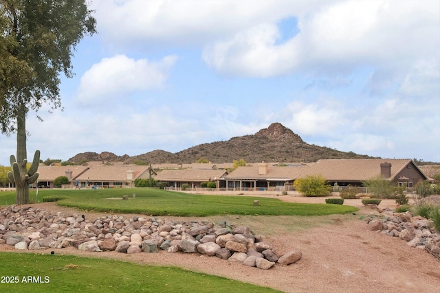 5552 S Feather Bush Ct, Gold Canyon, AZ 85118 - view of mountain feature featuring a residential view