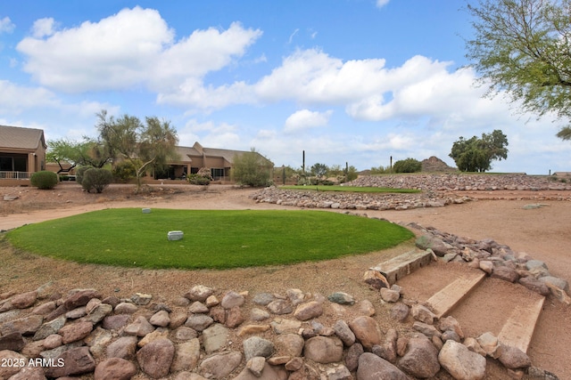 5552 S Feather Bush Ct, Gold Canyon, AZ 85118 - view of yard