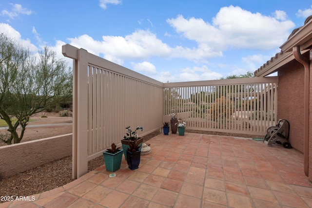 5552 S Feather Bush Ct, Gold Canyon, AZ 85118 - view of gate featuring a patio area