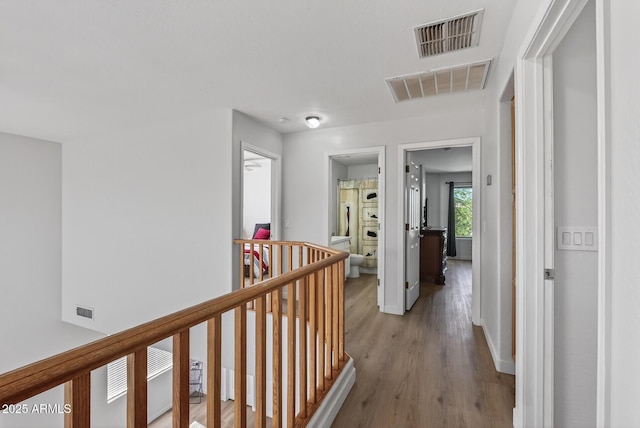 18132 W Cardinal Dr, Goodyear, AZ 85338 - hall featuring an upstairs landing and wood finished floors