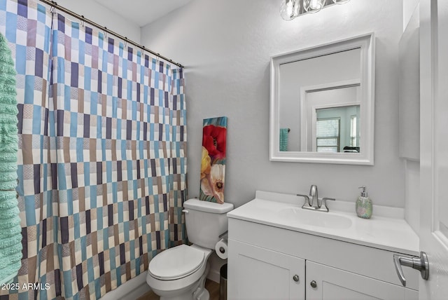 18132 W Cardinal Dr, Goodyear, AZ 85338 - full bathroom with vanity and a shower with curtain